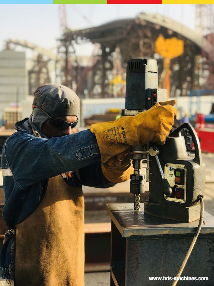 magnetic drills at airport project