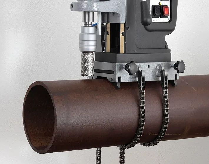 Clamping Devices for Magnetic Drills