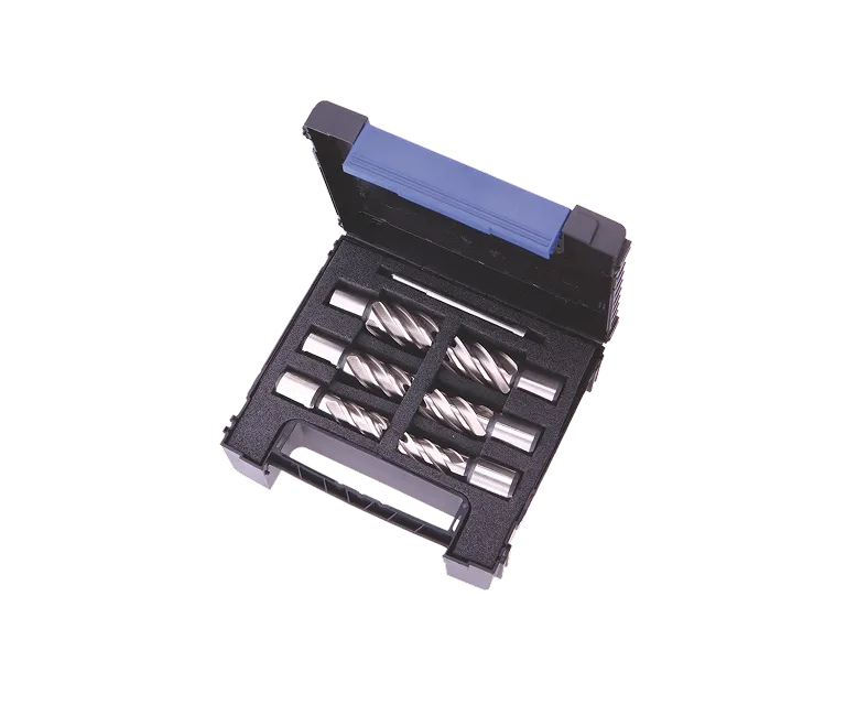 SET OF 6 HSS STANDARD CORE DRILLS
